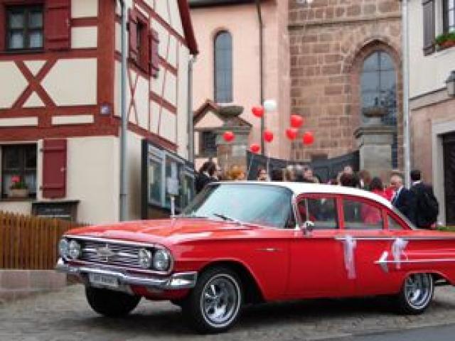 Oldtimer Hochzeitsauto - 1